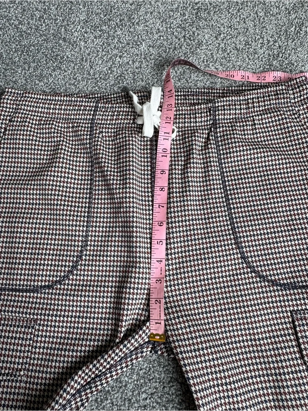 Todd Snyder Men's Houndstooth Technical Knit Pull On Jogger Pants – Size XL